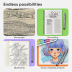 ARTISTRO Set of 2 Fineliner Pens, Waterproof Archival Ink, Ultra Fine Tip Pen - Image 6