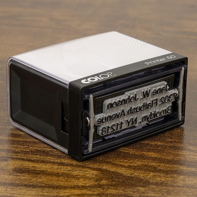 COLOP XXL Size Self Inking Custom Signature Stamp - Image 5