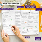 Clever Fox Planner PRO Light – Weekly & Monthly Life Planner to Increase - Image 3
