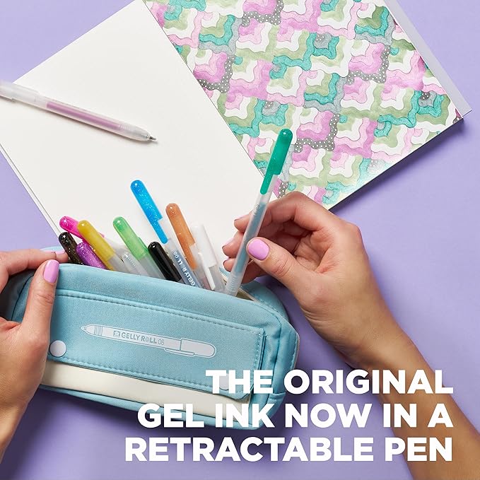 SAKURA Gelly Roll Retractable Gel Pens Colored - Image 3
