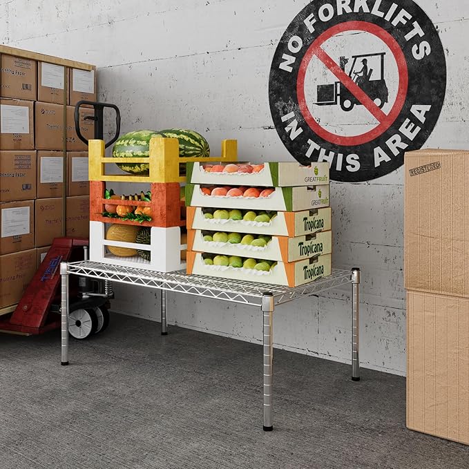Regal Altair 21" Deep x 36" Wide x 14" Height Wire Shelving Kit | 1-Tier | NSF - Image 5