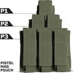 Tacticon P1 P2 P3 BattlePouch | Universal Pistol Mag Pouch | Combat Veteran - Image 4