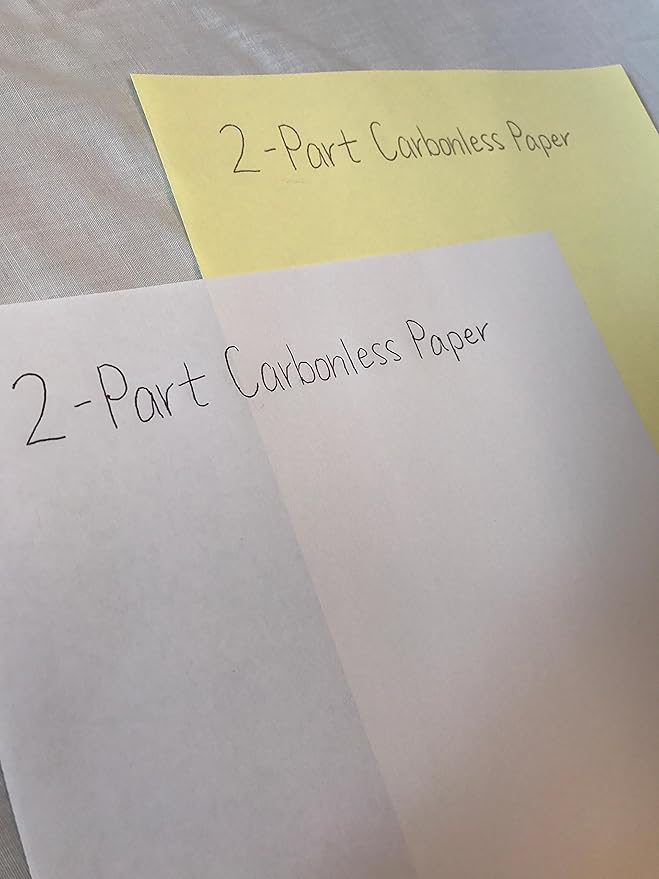 250 Sets, NCR Paper, Collated 2 Part, Letter Size Carbonless Paper Appleton - Image 2