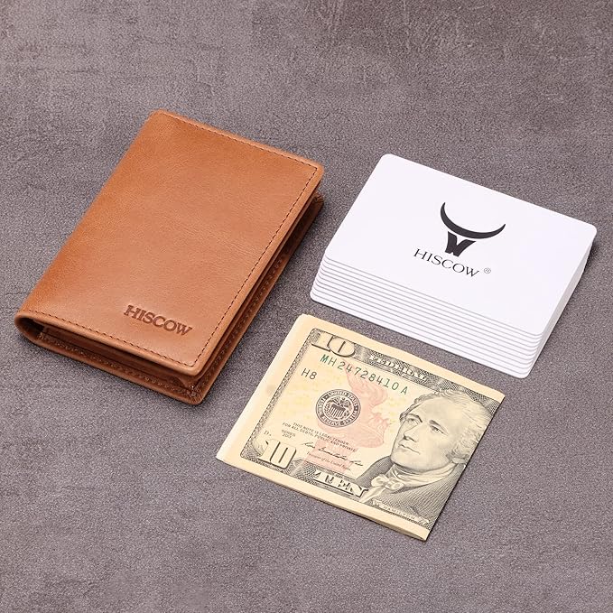 Leather Business Card Case Holder - Image 3