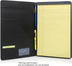 Legal Size Padfolio, 8.5 x 14 Inch Portfolio Folder - Image 2