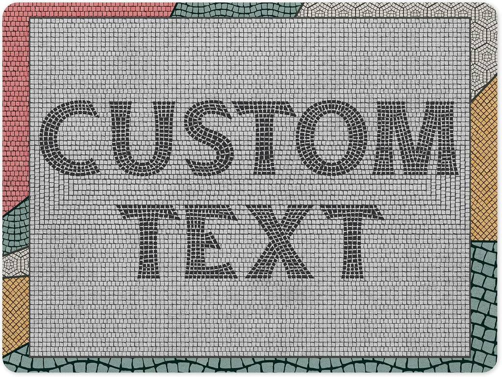 Custom Sign, Custom Street Sign, 11 Font Colors, 13 Font Styles, 4 Hole Options