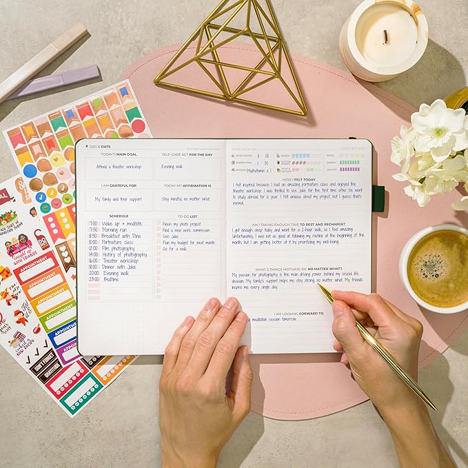 Clever Fox Self-Care Journal – Wellness & Daily Reflection Notebook – Mental - Image 6