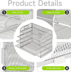 Cawukege 5 Tier Paper Organizer - Image 4