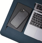 Vine Creations PU Leather Desk Pad, Dark Blue - Image 2