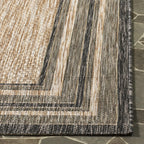 safavieh courtyard collection 2'3" x 6'7" natural /, close-up detail