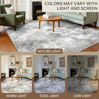 GENIMO Washable Area Rugs for Living Room, 8x10 Modern Non Slip Rugs, Low Pile - Image 6