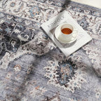 Rugcomf Vintage Medallion Living Room Rug 5'x7' - Image 8