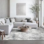 GENIMO Washable Area Rugs for Living Room, 8x10 Modern Non Slip Rugs, Low Pile - Image 2
