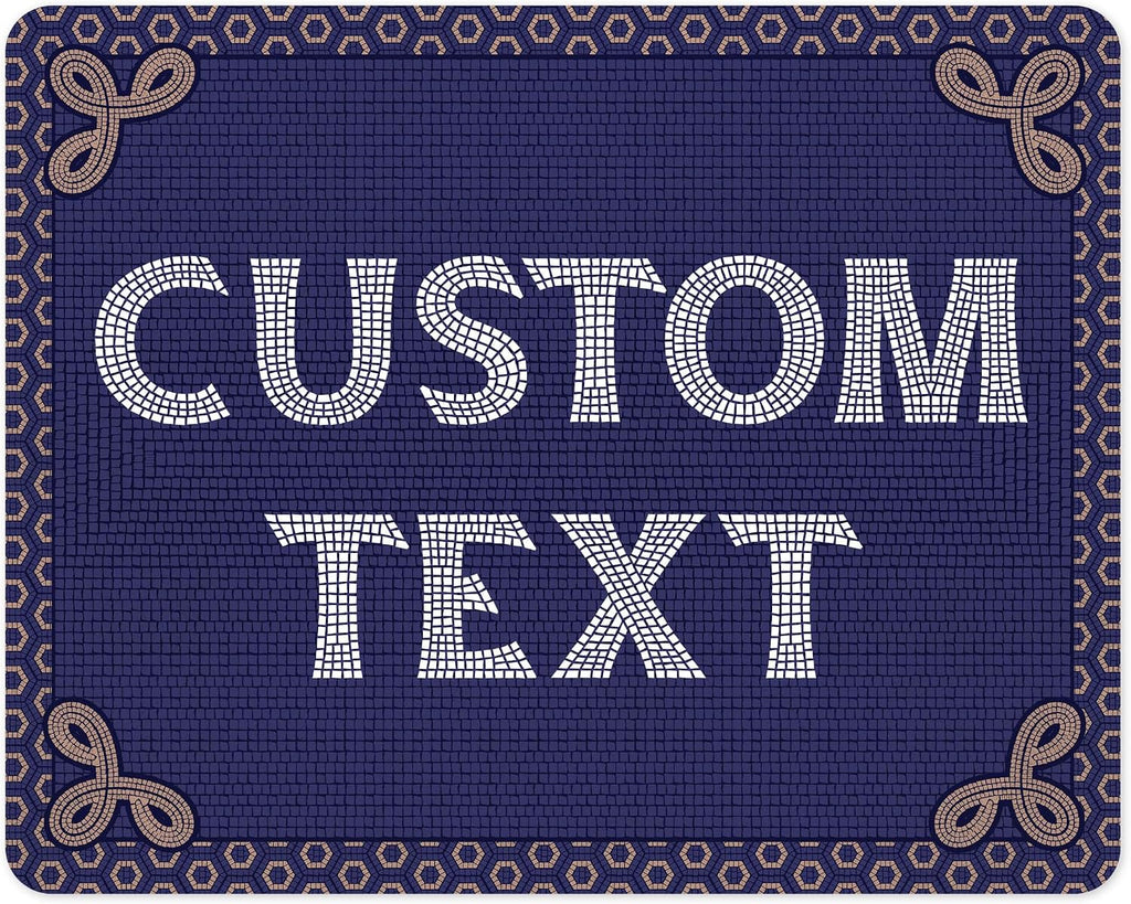 Custom Sign, Custom Street Sign, 11 Font Colors, 13 Font Styles, 4 Hole Options