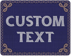 Custom Sign, Custom Street Sign, 11 Font Colors, 13 Font Styles, 4 Hole Options