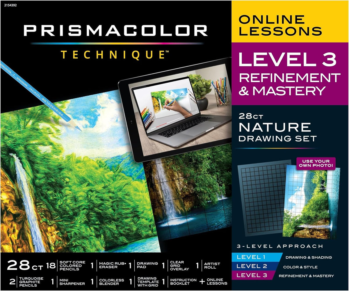 prismacolor technique, art supplies and digital art lessons, main product view