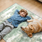 Office Chair Mat for Hardwood Tile Floor, Abstract 48"X 72" Desk Mats for - Image 7