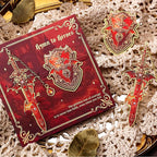 Dragon Knight Metal Bookmark & Book Clip Set - Image 8