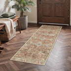 GENIMO Runner Rug 2x5 Non Slip Machine Washable Hallway Runner Rug, Low Pile by GENIMO