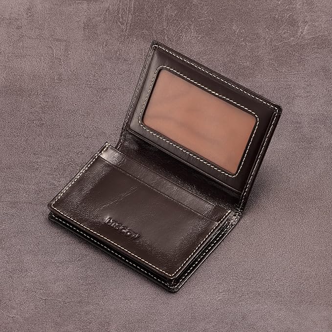 Leather Business Card Case Holder - Image 7
