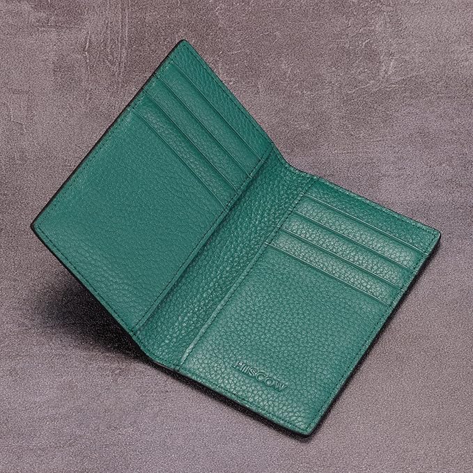 Slim Leather Credit Card Holder - Image 5