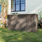 Yardgrace 200 Gallon Outdoor Storage Box Waterproof, Resin Deck Boxes - Image 5