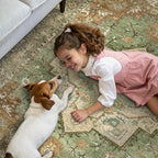 GENIMO 8x10 Area Rugs for Living Room, Machine Washable Rug, Non Slip Indoor - Image 4