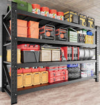 71.3" wide heavy duty garage shelving units,5000lbs deep, view 9