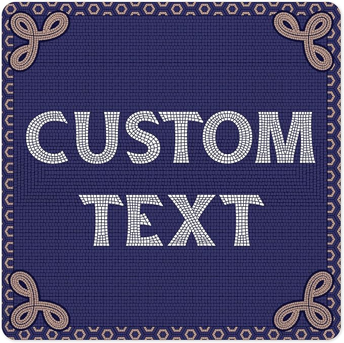 Custom Sign, Custom Street Sign, 11 Font Colors, 13 Font Styles, 4 Hole Options by MySignCenter