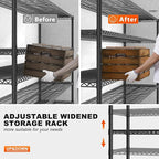 REIBII 85.7"H Garage Shelving 2998LBS Storage Shelves - Image 9