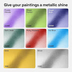 ARTISTRO 8 Metallic Poster Markers - Image 4