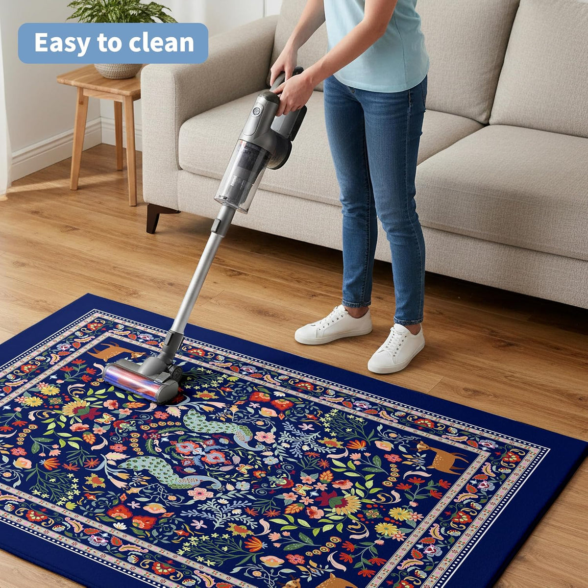 Office Chair Mat for Hardwood Floor 48"x36" Office Home Rug Desk Ca...