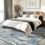 GENIMO Washable Area Rugs for Living Room, 8x10 Modern Non Slip Rugs, Low Pile - Image 2