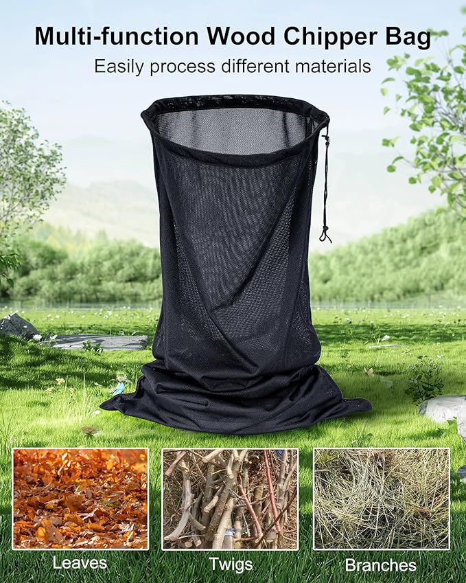 WAUGODD Wood Chipper Shredder Bag - Image 3