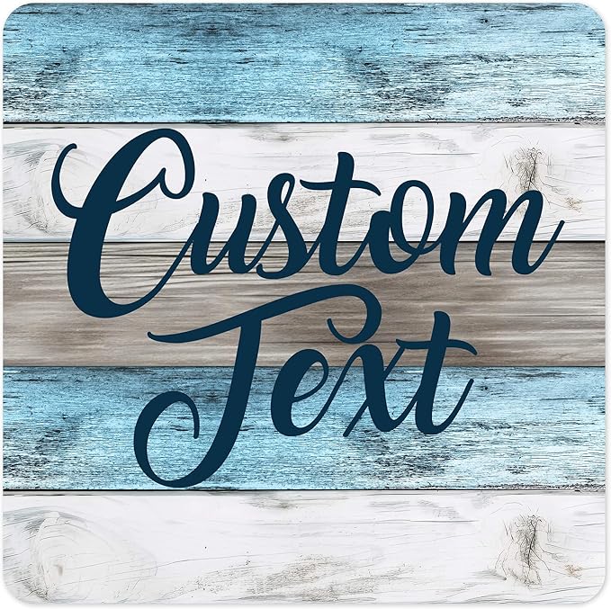 Custom Sign, Custom Street Sign, 11 Font Colors, 13 Font Styles, 4 Hole Options by MySignCenter