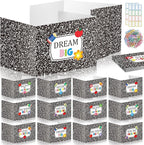 Cinrobiye 24 Pcs Composition Privacy Folders Standard by Cinrobiye