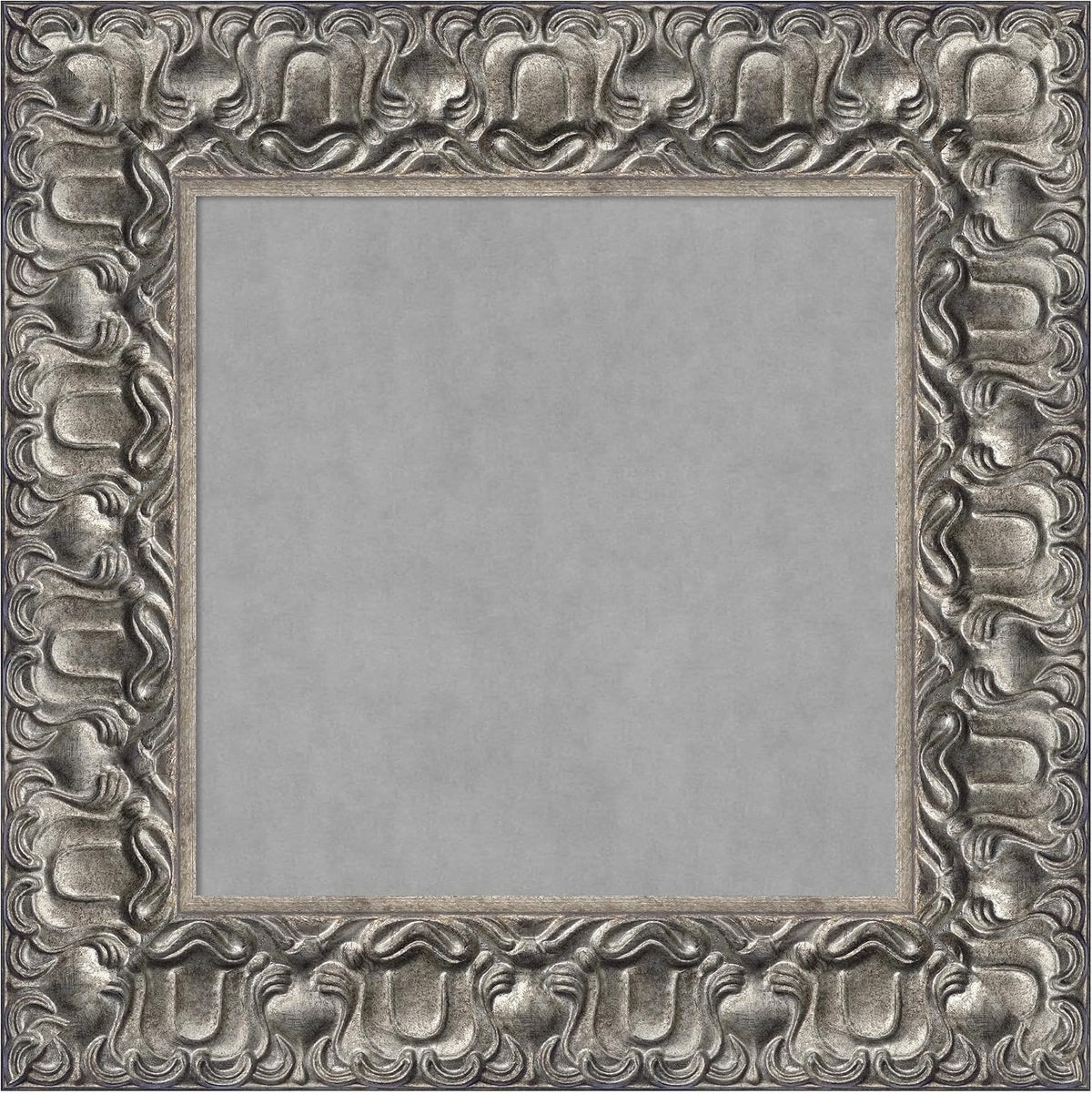 Amanti Art Silver Framed Magnetic Board 18x18 X-Small Vision Board
