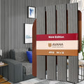 Avana Acoustic Wood Wall Panels – 94.4 x 12.6 Inch Gray Oak Acoustic Panels 4 by AvanaHome
