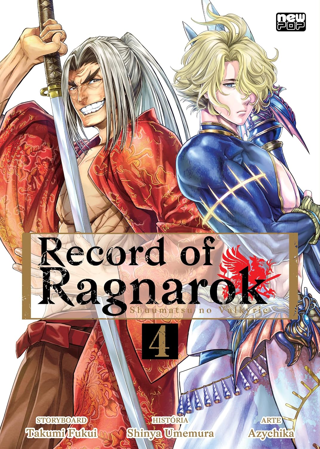 Record of Ragnarok: Volume 04 (Shuumatsu no Valkyrie) Capa comum – 20 julho 2022