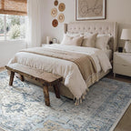 GENIMO 5x8 Area Rugs for Living Room, Machine Washable Low Pile Rugs, Chenille - Image 10