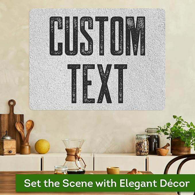 Custom Sign, Custom Street Sign, 11 Font Colors, 13 Font Styles, 4 Hole Options - Image 4