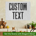 Custom Sign, Custom Street Sign, 11 Font Colors, 13 Font Styles, 4 Hole Options - Image 4