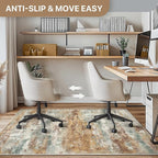 Office Chair Mat for Hardwood Tile Floor, Abstract 48"X 60" Desk Mats for - Image 4