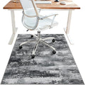 Office Chair Mat for Hardwood Tile Floor, Abstract 48"X 60" Desk Mats for by BESBLEE