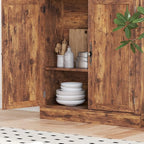 BORNOON 71.4" Tall Bookshelf - Image 6