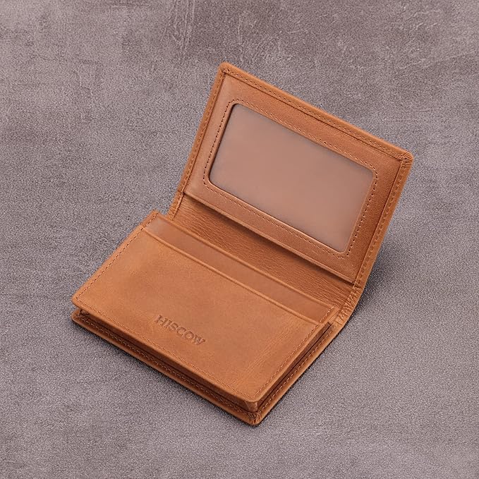 Leather Business Card Case Holder - Image 7