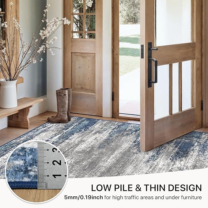 GENIMO Area Rugs 10x14 Machine Washable Rug - Image 6