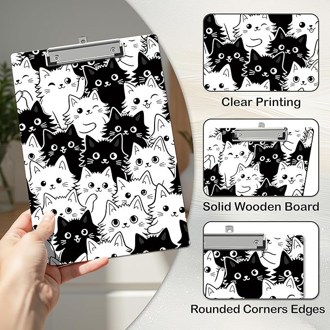 APIILVPQ Cat Clipboard, Cute Clipboards - Image 4