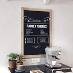 HBCY Creations 24" X 36" Weathered Lightwash Solid Wood Frame Wall Chalkboard - Image 7
