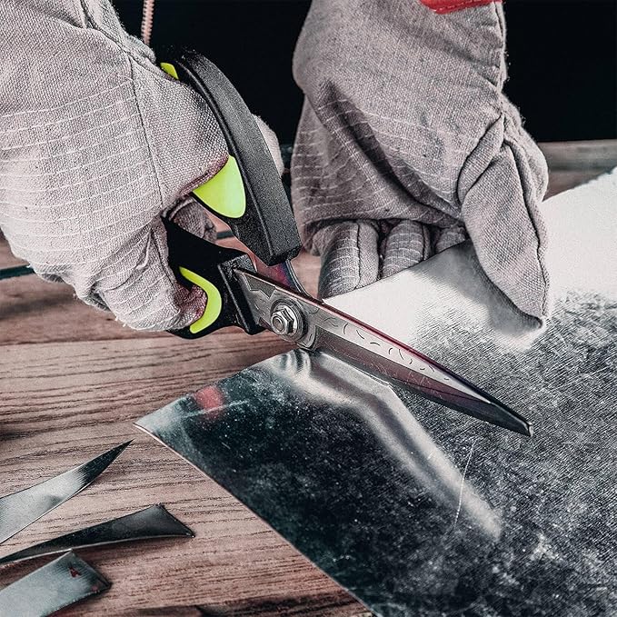 LIVINGO Heavy Duty Industrial Scissors: 10" Utility Stainless Steel Sharp - Image 6